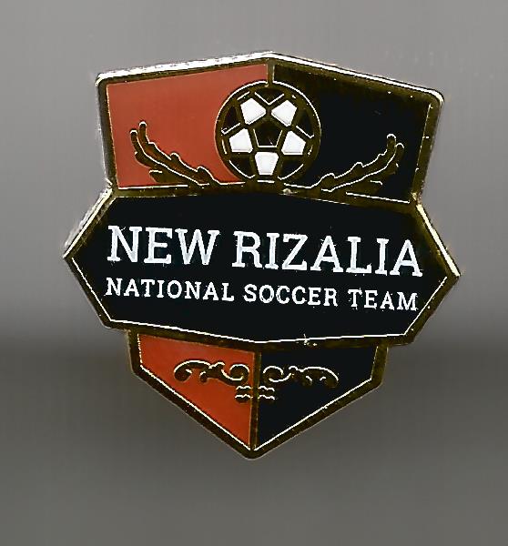 Pin New Rizalia National Soccer Team